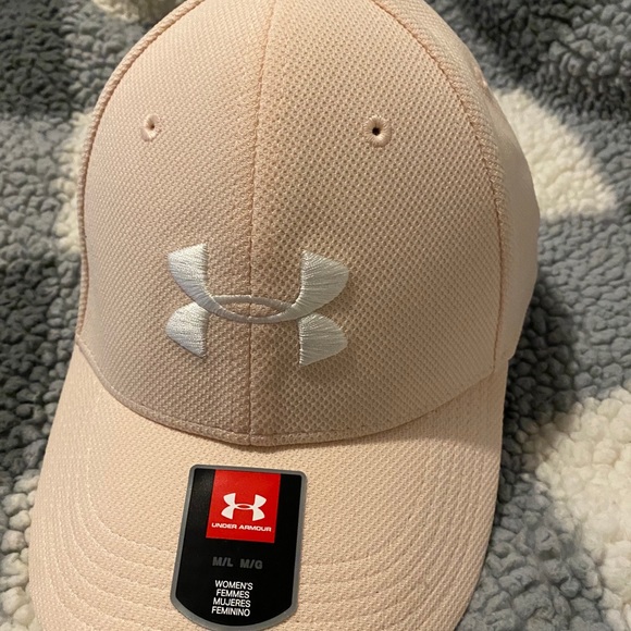 Women’s Under Armour Ball Cap M/L baby pink - Picture 7 of 11